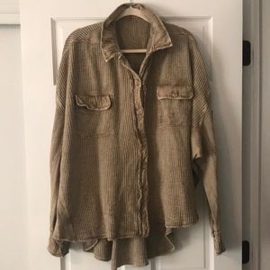 EUC FREE PEOPLE SCOUT JACKET, XL